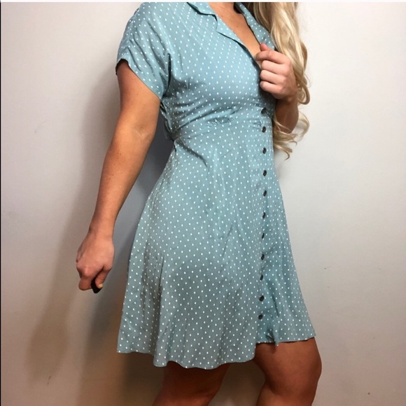 Urban Outfitters Dresses & Skirts - UO Kimchi Blue Polka Dot Dress | M